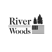 River Woods logo